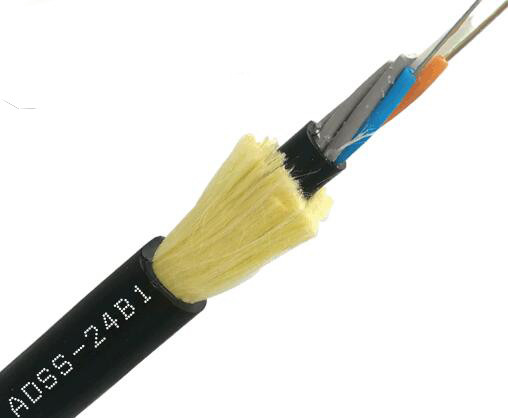 LWL - Kabel G652D ADSS alles dielektrische selbsttragende optische Luft24 Kern-LWL - Kabel