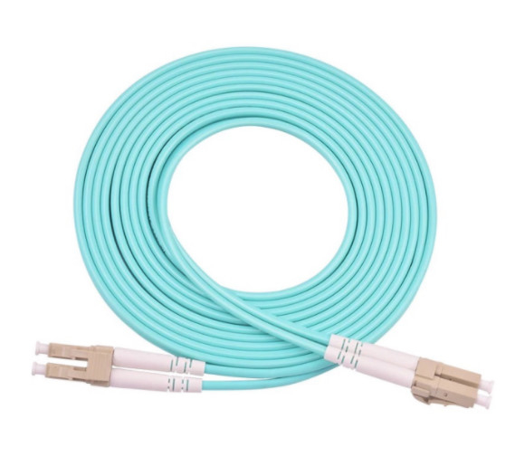 Verbindungskabel lc lc OM3/OM4 3Meter 10 Gigabit-Duplex PVC in mehreren Betriebsarten LSZH