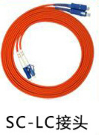 LSZH PVC-Jacke LC-Sc-Verbindungskabel OM2 0.9mm/2.0mm/3.0mm Duplexdurchmesser in mehreren Betriebsarten