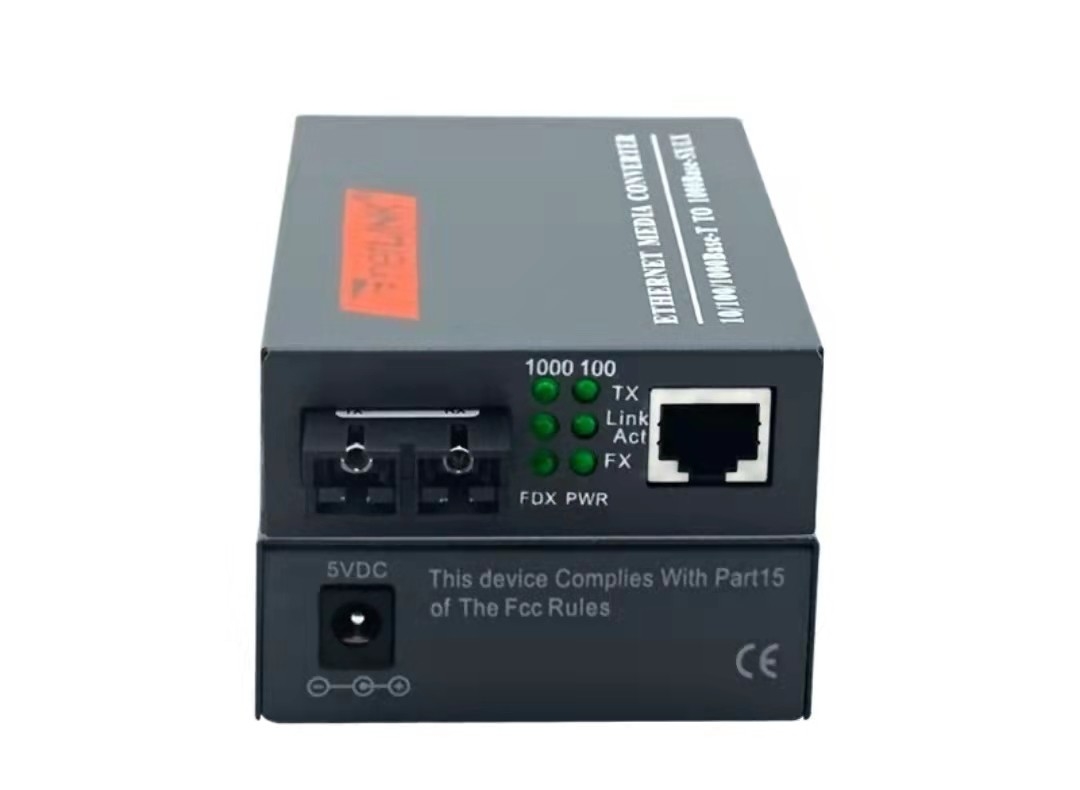 HTB-GS-03 des aus optischen Fasern doppelte Fasern des Transceiver-10/100/1000M 20KM Monomode--1310nm