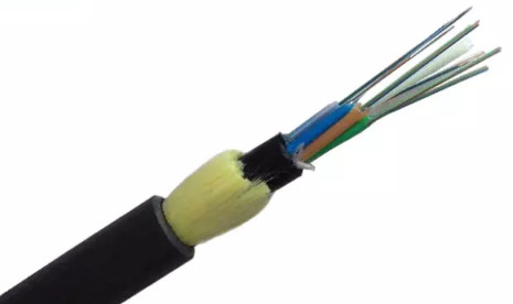 2 - 288-adriges ADSS-Glasfaserkabel, alle dielektrische, selbsttragende PE-Jacke, Typ G652D
