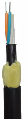 2 - 288-adriges ADSS-Glasfaserkabel, alle dielektrische, selbsttragende PE-Jacke, Typ G652D
