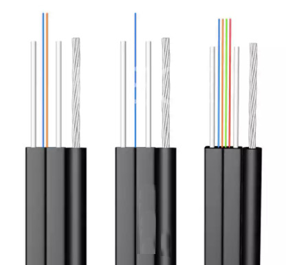 1-adriges Glasfaser-Steckkabel GJYXCH Singlemode G657A2 FRP-verstärkte LSZH-Jacke
