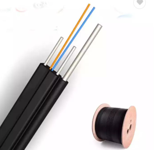 Outdoor Glasfaserkabel 1/2/4 Kern G657A 2km Multimode FTTH Drop Cable GJYXCH