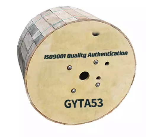 Direct Burial Fiber Optic Cable GYTA Armored Single Mode 144 Core Double Sheath