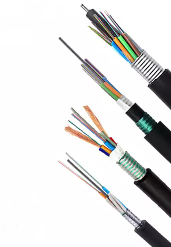 Direct Burial Fiber Optic Cable GYTA Armored Single Mode 144 Core Double Sheath