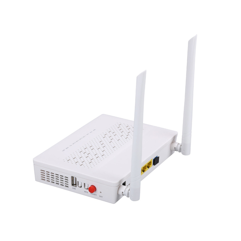 TÖPFE GPON EPON ONU 2T2R 3FE 1GE WIFI Modus 5DBI gewinnen Frequenz 2.4G