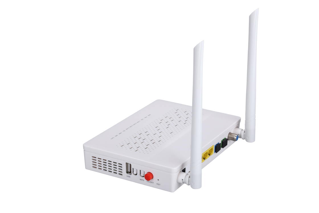 2T2R Modus GPON EPON ONU 3FE 1GE WIFI TÖPFE CATV verdoppeln Modem der Faser-FTTH ONU