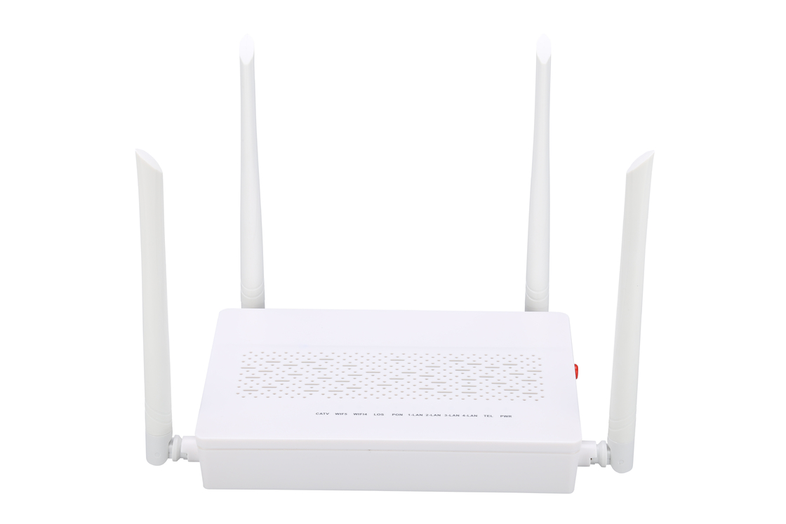 Sc-Monomode--einzelne Faser Modem TÖPFE CATV GPON ONU 4GE 2.4G/5G WIFI
