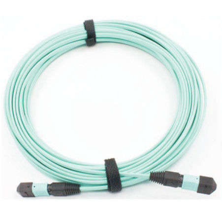 12 Optik-MPO OM3 40Gbps Protokoll-Aqua POLB CATV der Kern-Faser-