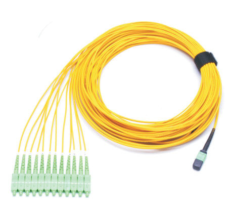 Upc-Faser Optik-MPO OFNR Inspektion MPO zu FANOUT-Sc-Verbindungsstück LC 12F