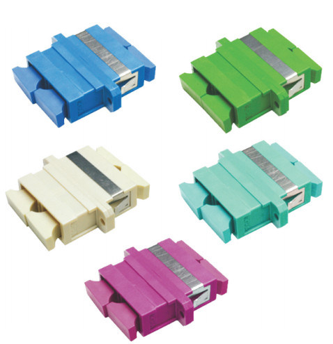 Inse<0.2 dB SC Simplex Adapter Duplex multMode ,Flange or No Flange Coupling ,Local Area Network CATV System application
