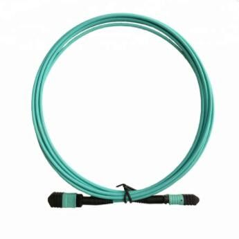 Kern LSZH 3m, Faser-Optikstamm-Kabel des MPO-Kabel-Verbindungsstück-12 OM3 Millimeter