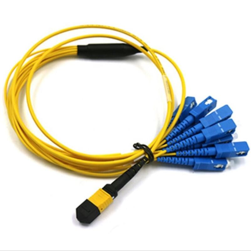 12 Ausbruch-Kabel des Kern-MPO, MTP Sc-Flecken-Kabel für FTTH FTTA