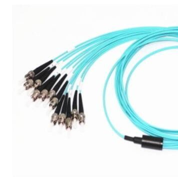 MPO-Stamm-Kabel mit hoher Dichte, MPO Art St. Verbindungskabel-OM3 zur aus optischen Fasern