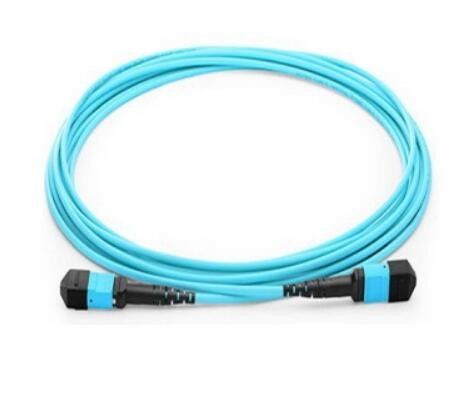 MPO-Stamm-Kabel mit hoher Dichte, MPO zu Verbindungskabel aus optischen Fasern OM3 St.