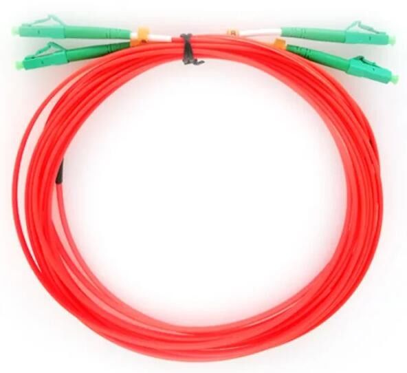 2 Meter-Duplex-Faser-Flecken-Kabel, APC Lc zu Lc-Verbindungskabel