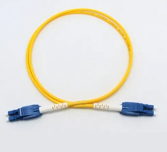 125µm Lc Lc Duplexverbindungskabel, AQUA Multimode Fiber Jumpers