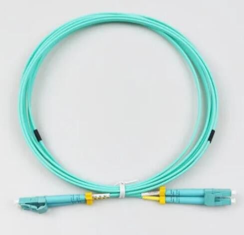 2.0mm Multimodefaser-Verbindungskabel, Verbindungskabel-Aqua LC LC Om3