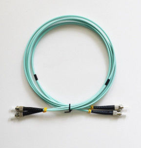 2M ST To St.-Multimodefaser-Flecken-Kabel AQUA Color For FTTH