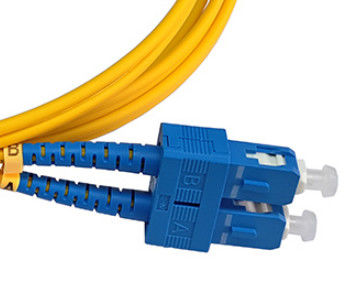 Sc-Sc 3mm Kern-Kommunikationsanwendung des Faser-Optikverbindungskabel-2