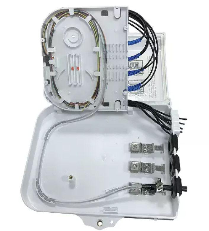 Spleiß-Antischließung PLC-8 Kern-Faser-Optikverteilerkasten alternde 1x8