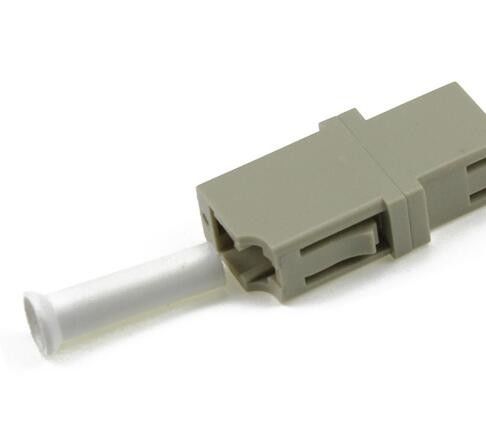 Lc-Simplexfaser-Optikadapter, Faser-Netz-Adapter-Beige-Farbe