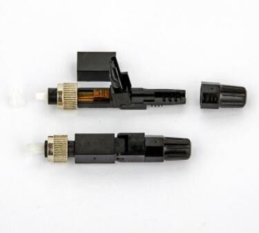 Faser-schnelle Verbindungsstück-Schwarz-Optikfarbe ISO FC für CATV