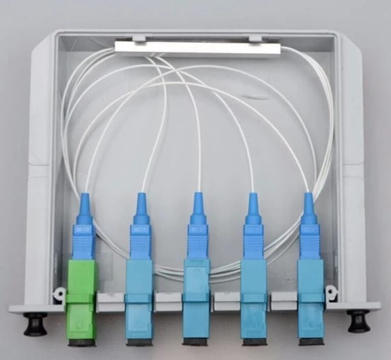 Kassetten-schließen passiver Faser-Optikteiler 1X4 Sc UPC PLC Art an