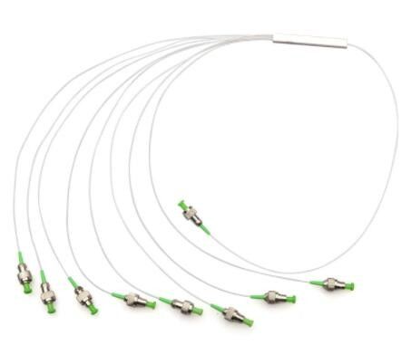 FC APC Edelstahl-Rohr-Art des Lichtwellenleiter-Teiler-0.9mm G657A