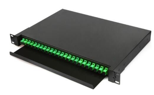 24 Kern-Faser-Optikschalttafel Sc-Hafen walzte Platten-Material kalt