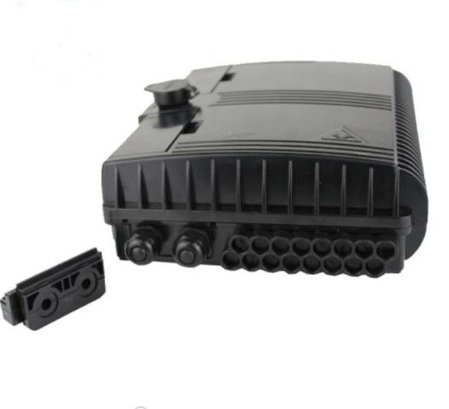 Wasserdichter Häfen Ftth-Faser-Optikverteilerkasten ABS/PC des Anschlusskasten-2 des Einlass-16 des Ausgang-16