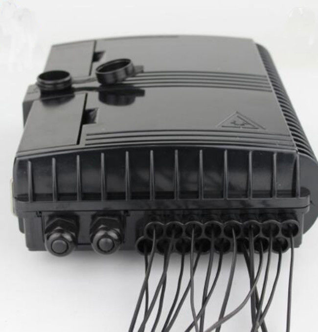 Wasserdichter Häfen Ftth-Faser-Optikverteilerkasten ABS/PC des Anschlusskasten-2 des Einlass-16 des Ausgang-16