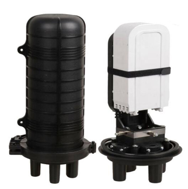 Ip68 24 48 der Psychiatersdichtungshaubenfaseroptikschließung 1 der Hitze 96coreVertical Ausgang des Einlasses 3