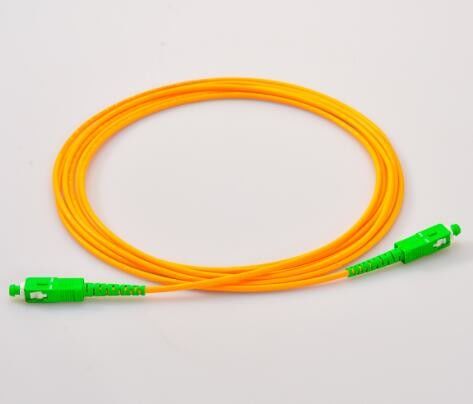 Faser-Optikverbindungskabel Sc APC G652D G657A zu Sc APC Lszh