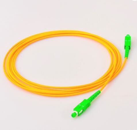 Faser-Optikverbindungskabel Sc APC G652D G657A zu Sc APC Lszh