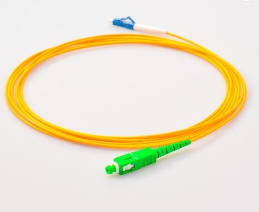 Monomode--Verbindungskabel Simplex-LC UPC Sc Lc 3m zu Sc APC 3.0mm