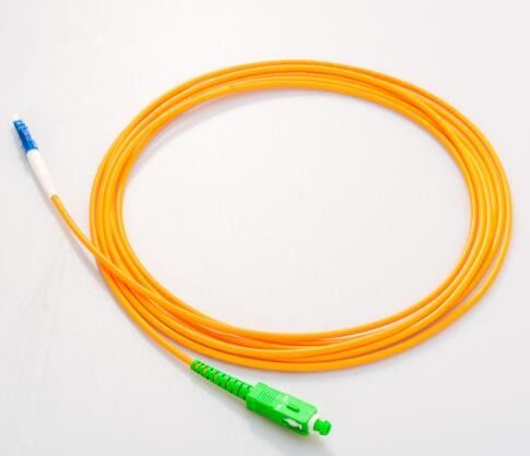 Monomode--Verbindungskabel Simplex-LC UPC Sc Lc 3m zu Sc APC 3.0mm