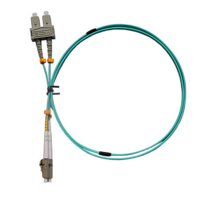 Duplex Sc UPC zu Verbindungskabel in mehreren Betriebsarten 2.0MM-1M LC UPC OM3