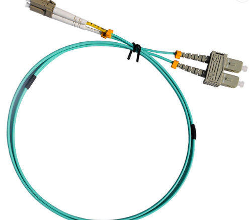 Duplex Sc UPC zu Verbindungskabel in mehreren Betriebsarten 2.0MM-1M LC UPC OM3