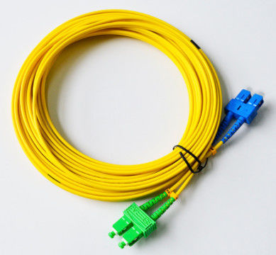 Faser-Optikpullover 10m SGS-ISO Inspektions-Duplex-SC/UPC-SC/APC 3.0mm
