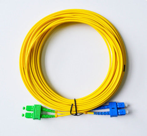 Faser-Optikpullover 10m SGS-ISO Inspektions-Duplex-SC/UPC-SC/APC 3.0mm
