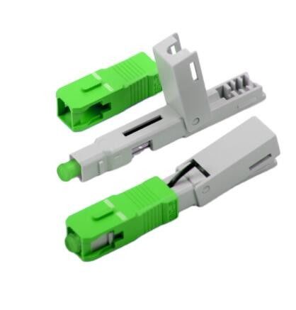 Faser-schnelles Verbindungsstück Iecs FTTH 0.9mm Kabel Sc APC Transceiverkabel-Verbindungsstück