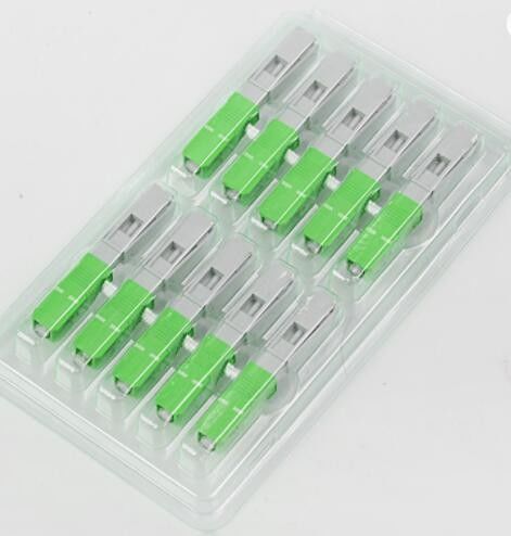 Faser-schnelles Verbindungsstück Iecs FTTH 0.9mm Kabel Sc APC Transceiverkabel-Verbindungsstück