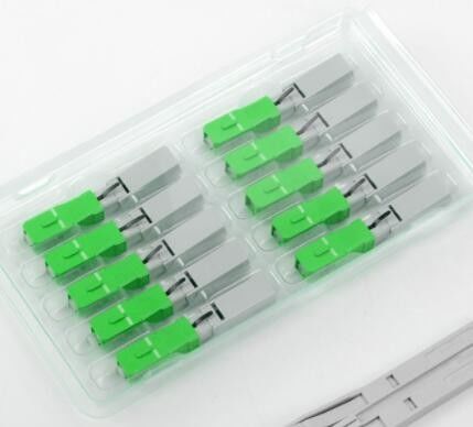 Faser-schnelles Verbindungsstück Iecs FTTH 0.9mm Kabel Sc APC Transceiverkabel-Verbindungsstück