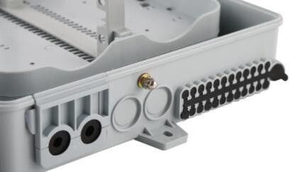 CATV-PC-ABS Kern Verteiler-24 aus optischen Fasern an der Wand befestigter SGS