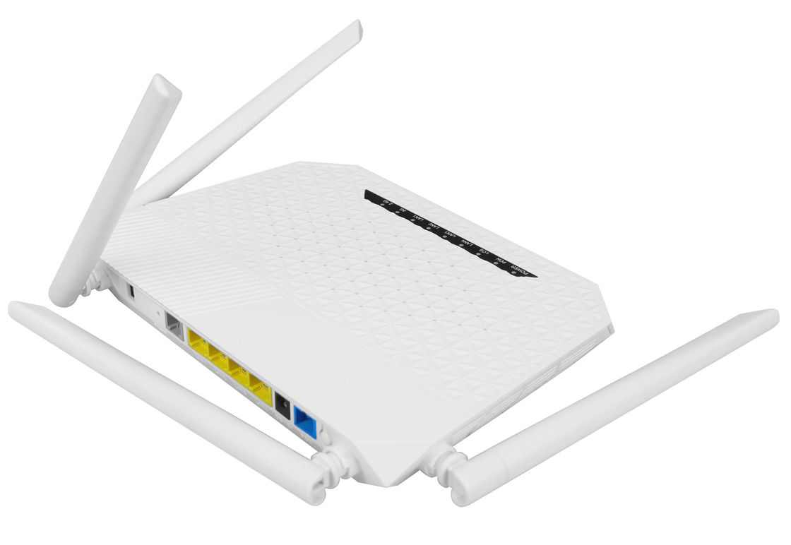 4GE Router GPON Bob 20KM Wechselstroms WIFI USB XPON ONU Verbindungsstück Sc UPC