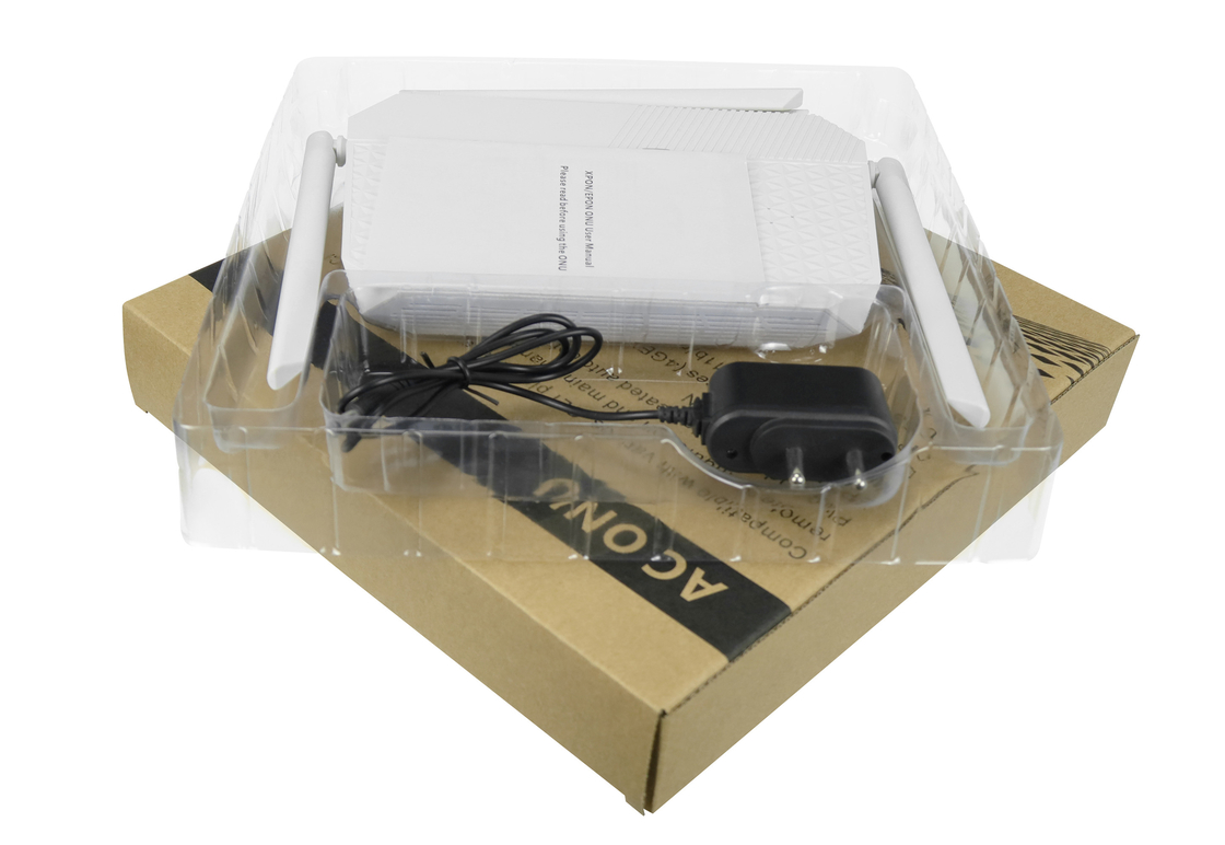 4GE Router GPON Bob 20KM Wechselstroms WIFI USB XPON ONU Verbindungsstück Sc UPC