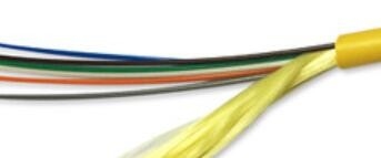 Gelber Kern Inspektionsweiches Innenlichtleiterkabel Ods 4.5mm GJFJV-6B1 9/125 Farbe6