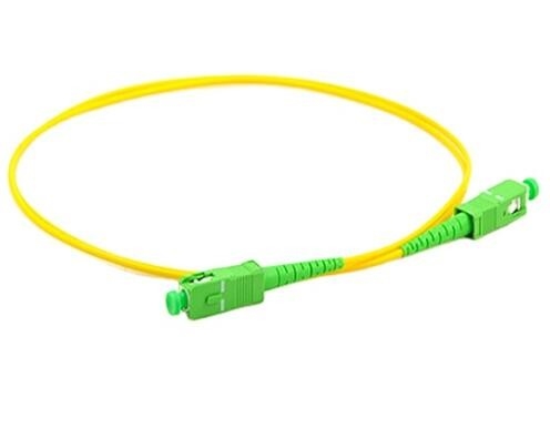 Länge APC des 2.0mm Faser-Optikverbindungskabel-3m, die Sc-Sc-Simplexverbindungskabel poliert